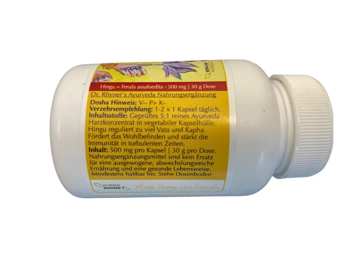 Hingu Strong von Dr. Rhyner Ayurveda